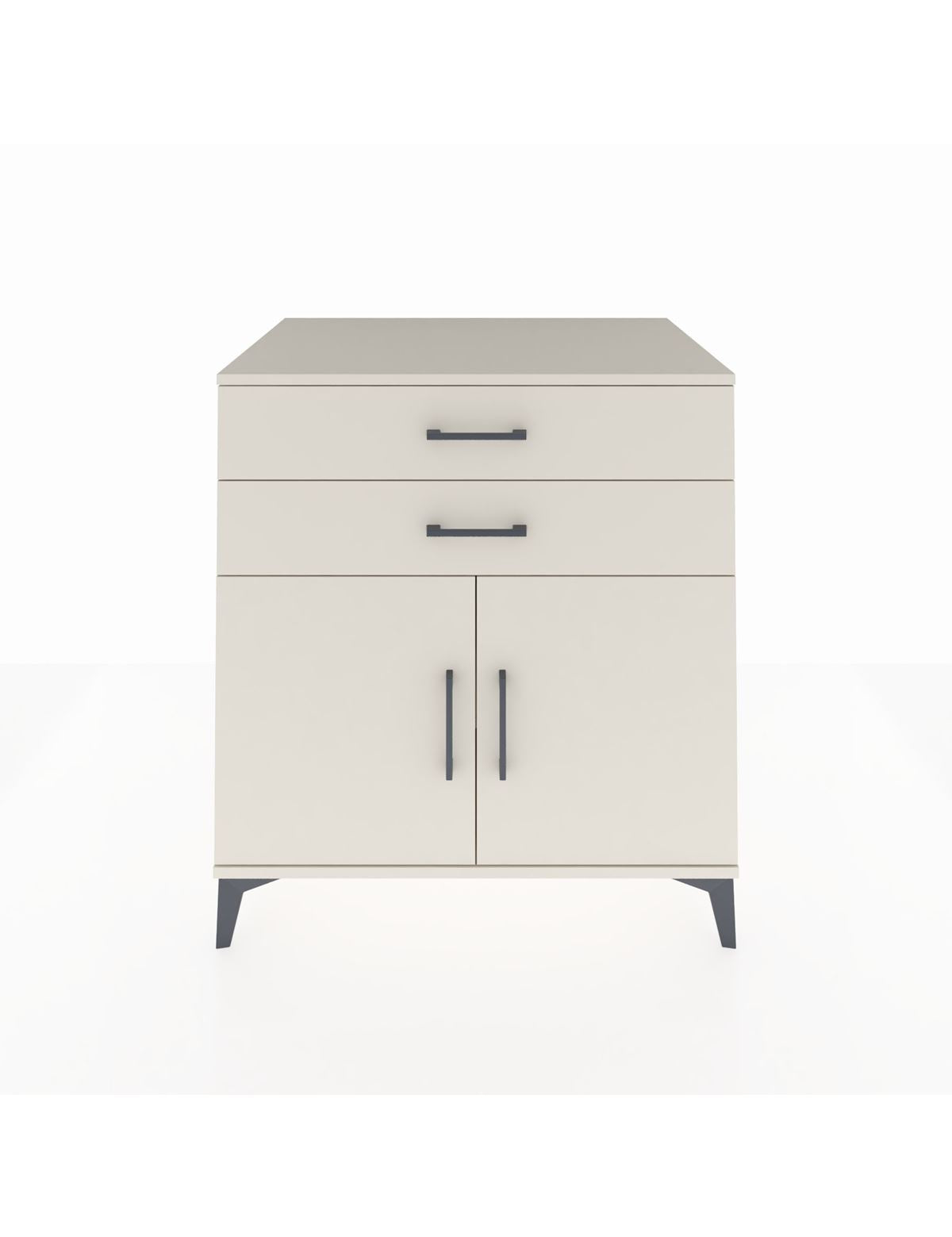 Kronos Şifonyer Tek Raflı 2 Çekmeceli 2 Kapaklı 88x59x96 Aytaşı-Aytaşı