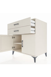 Kronos Şifonyer Tek Raflı 2 Çekmeceli 2 Kapaklı 88x59x96 Aytaşı-Aytaşı