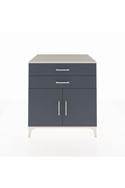 Kronos Şifonyer Tek Raflı 2 Çekmeceli 2 Kapaklı 88x59x96 Aytaşı-Antrasit