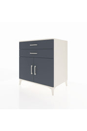 Kronos Şifonyer Tek Raflı 2 Çekmeceli 2 Kapaklı 88x59x96 Aytaşı-Antrasit