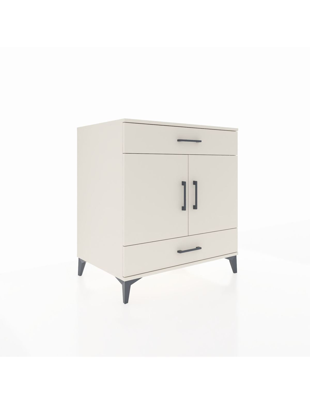 Kronos Şifonyer 2 Raflı 2 Çekmeceli 2 Kapaklı 88x59x96 Aytaşı-Aytaşı