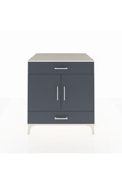 Kronos Şifonyer 2 Raflı 2 Çekmeceli 2 Kapaklı 88x59x96 Aytaşı-Antrasit