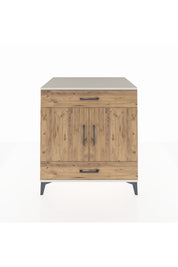 Kronos Şifonyer 2 Raflı 2 Çekmeceli 2 Kapaklı 88x59x96 Aytaşı-Çam