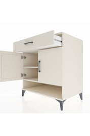 Kronos Şifonyer 2 Raflı Tek Çekmeceli 2 Kapaklı 88x59x96 Aytaşı-Aytaşı