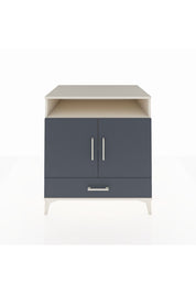 Kronos Şifonyer 3 Raflı Tek Çekmeceli 2 Kapaklı 88x59x96 Aytaşı-Antrasit