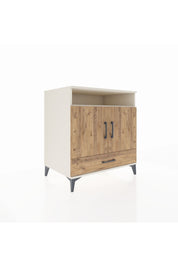 Kronos Şifonyer 3 Raflı Tek Çekmeceli 2 Kapaklı 88x59x96 Aytaşı-Çam