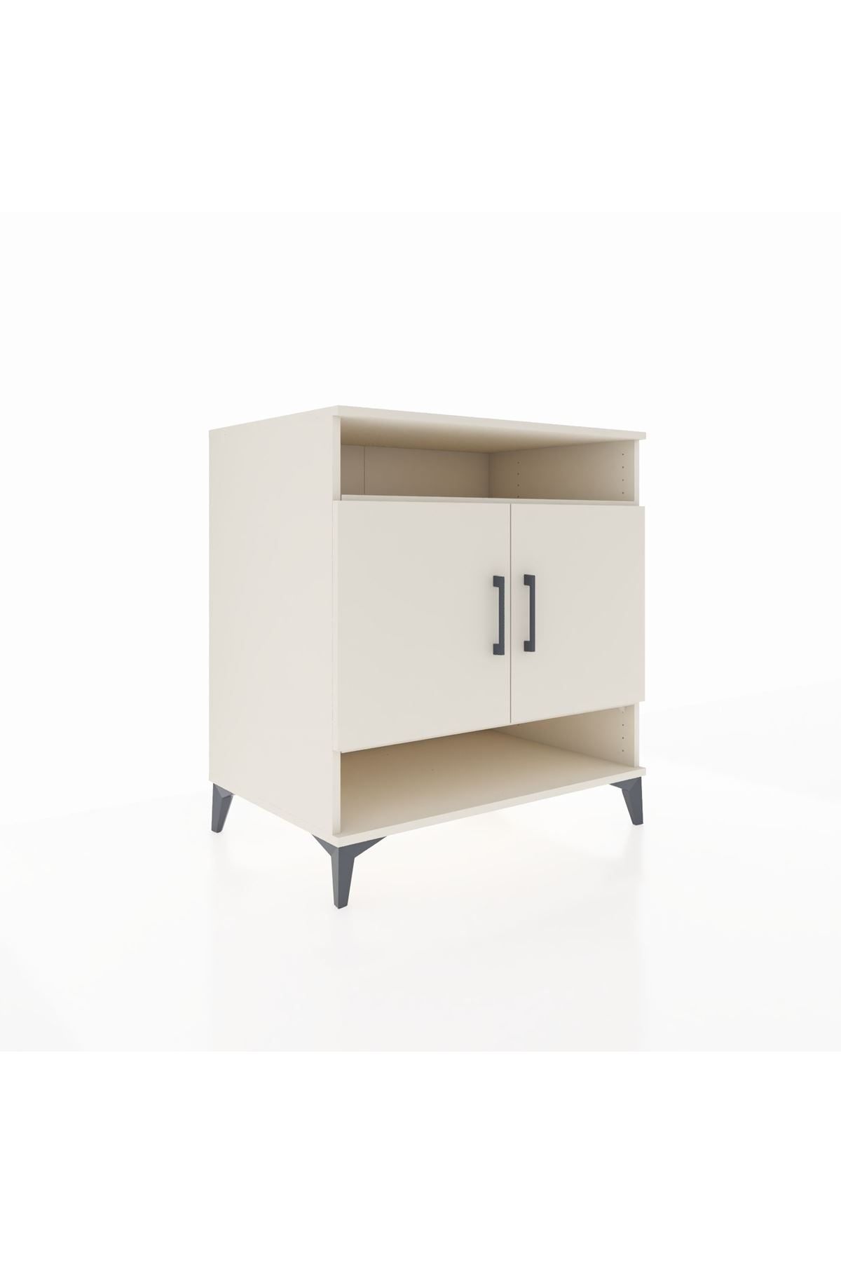 Kronos Şifonyer 3 Raflı 2 Kapaklı 88x59x96 Aytaşı-Aytaşı