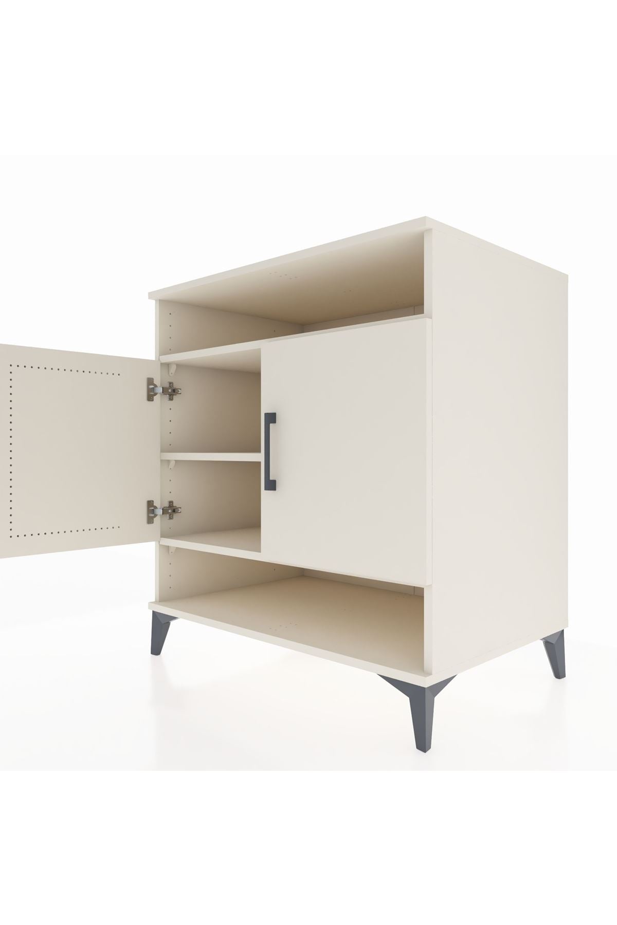 Kronos Şifonyer 3 Raflı 2 Kapaklı 88x59x96 Aytaşı-Aytaşı