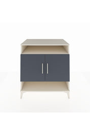 Kronos Şifonyer 3 Raflı 2 Kapaklı 88x59x96 Aytaşı-Antrasit