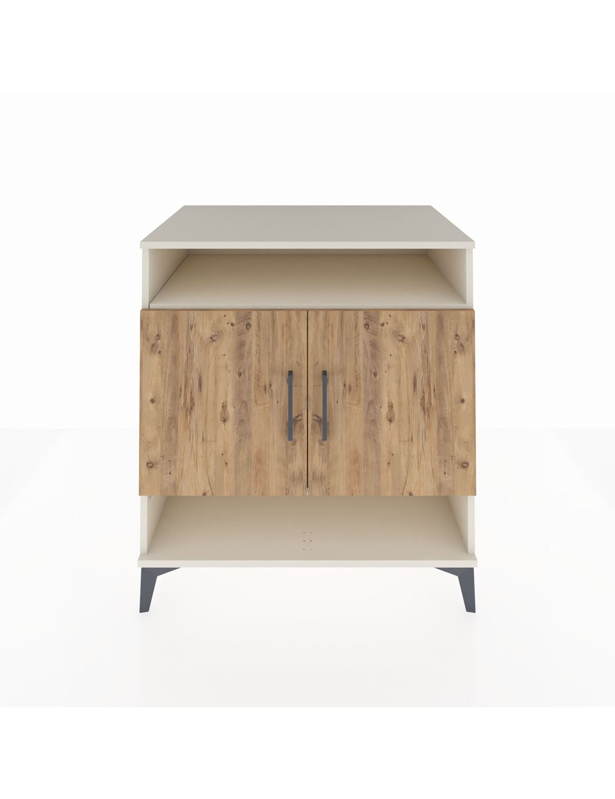 Kronos Şifonyer 3 Raflı 2 Kapaklı 88x59x96 Aytaşı-Çam