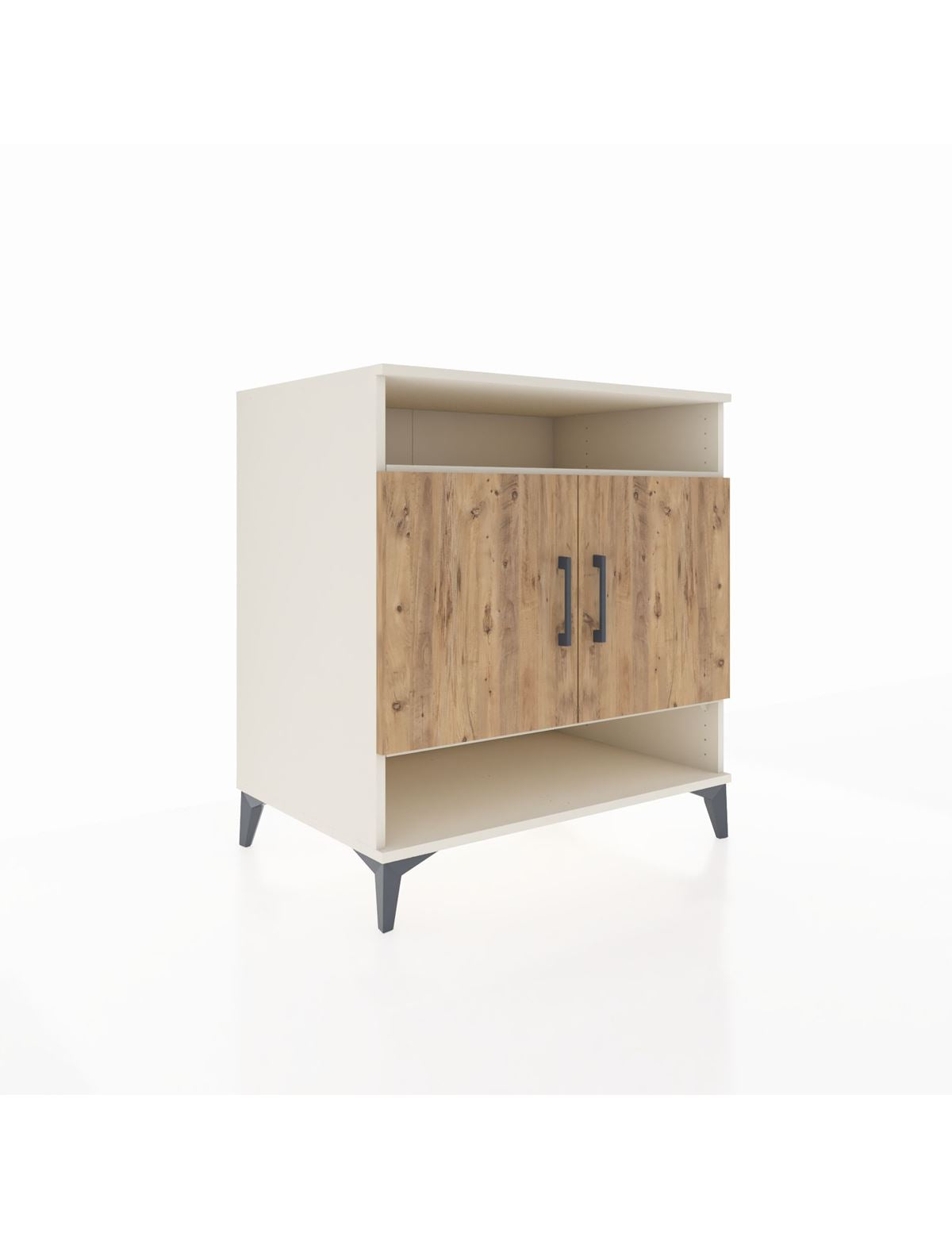 Kronos Şifonyer 3 Raflı 2 Kapaklı 88x59x96 Aytaşı-Çam