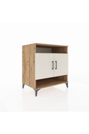 Kronos Şifonyer 3 Raflı 2 Kapaklı 88x59x96 Çam-Aytaşı