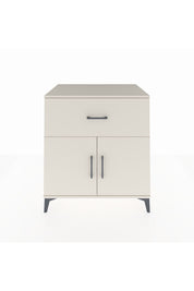 Kronos Şifonyer Tek Raflı Tek Çekmeceli 2 Kapaklı 88x59x96 Aytaşı-Aytaşı