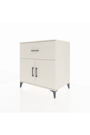 Kronos Şifonyer Tek Raflı Tek Çekmeceli 2 Kapaklı 88x59x96 Aytaşı-Aytaşı