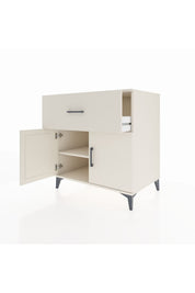 Kronos Şifonyer Tek Raflı Tek Çekmeceli 2 Kapaklı 88x59x96 Aytaşı-Aytaşı