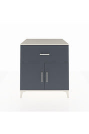 Kronos Şifonyer Tek Raflı Tek Çekmeceli 2 Kapaklı 88x59x96 Aytaşı-Antrasit