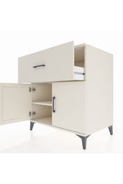 Kronos Şifonyer Tek Raflı Tek Çekmeceli 2 Kapaklı 88x59x96 Aytaşı-Aytaşı