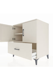 Kronos Şifonyer 2 Raflı Tek Çekmeceli 2 Kapaklı 88x59x96 Aytaşı-Aytaşı