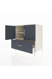 Kronos Şifonyer 2 Raflı Tek Çekmeceli 2 Kapaklı 88x59x96 Aytaşı-Antrasit