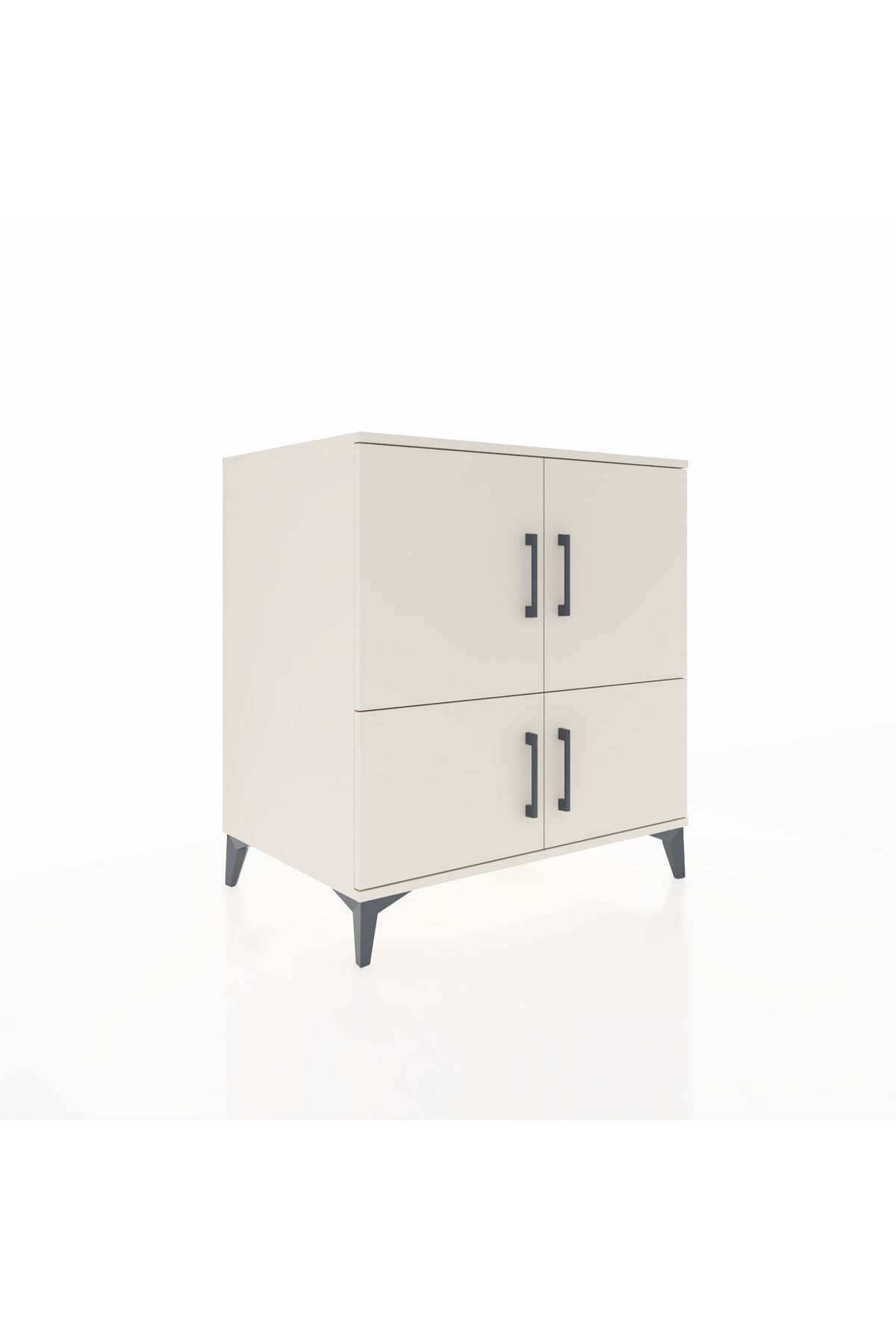 Kronos Şifonyer 3 Raflı 4 Kapaklı 88x59x96 Aytaşı-Aytaşı