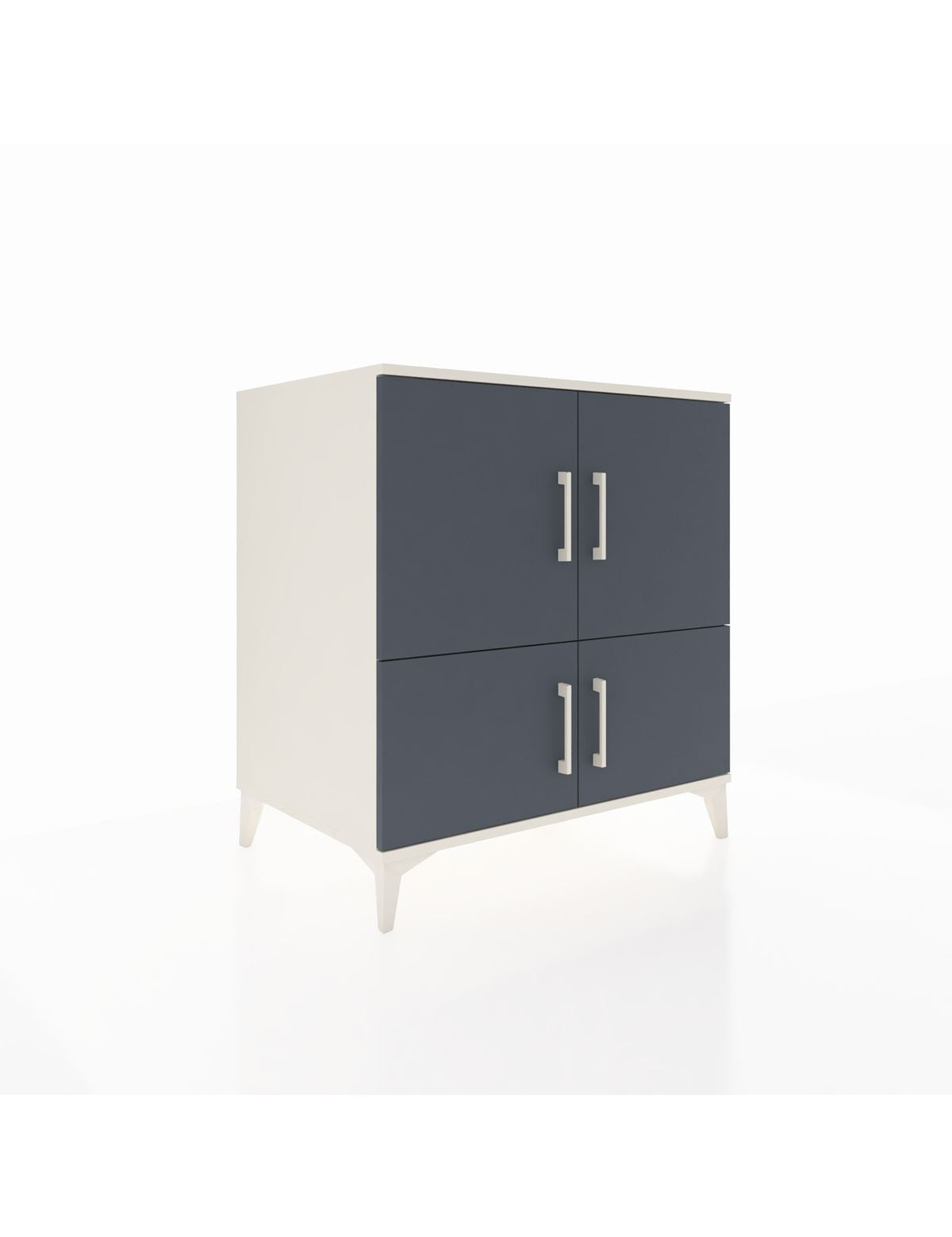 Kronos Şifonyer 3 Raflı 4 Kapaklı 88x59x96 Aytaşı-Antrasit