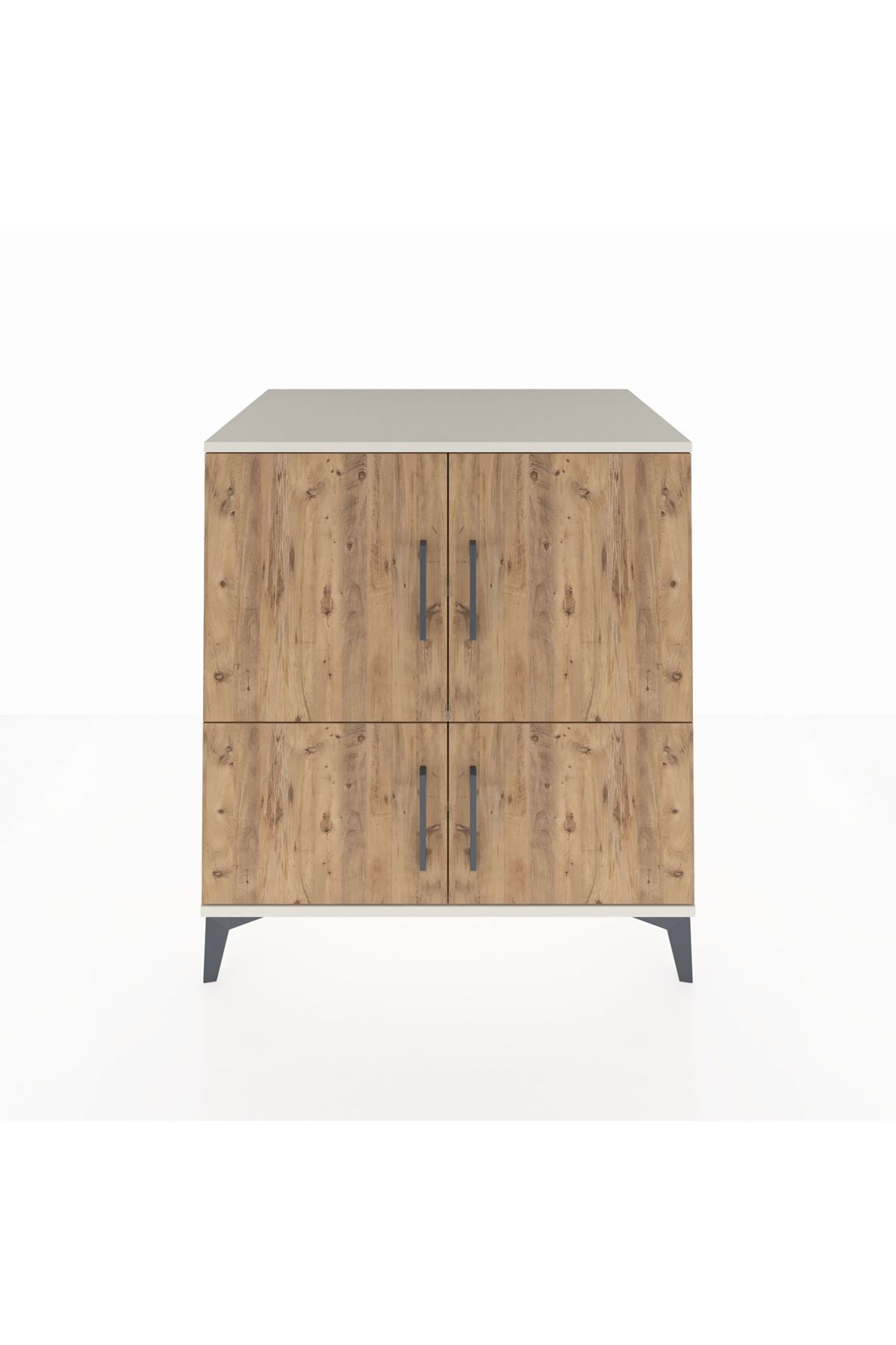 Kronos Şifonyer 3 Raflı 4 Kapaklı 88x59x96 Aytaşı-Çam