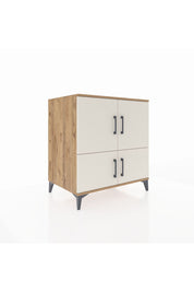 Kronos Şifonyer 3 Raflı 4 Kapaklı 88x59x96 Çam-Aytaşı