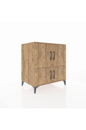 Kronos Şifonyer 3 Raflı 4 Kapaklı 88x59x96 Çam-Çam