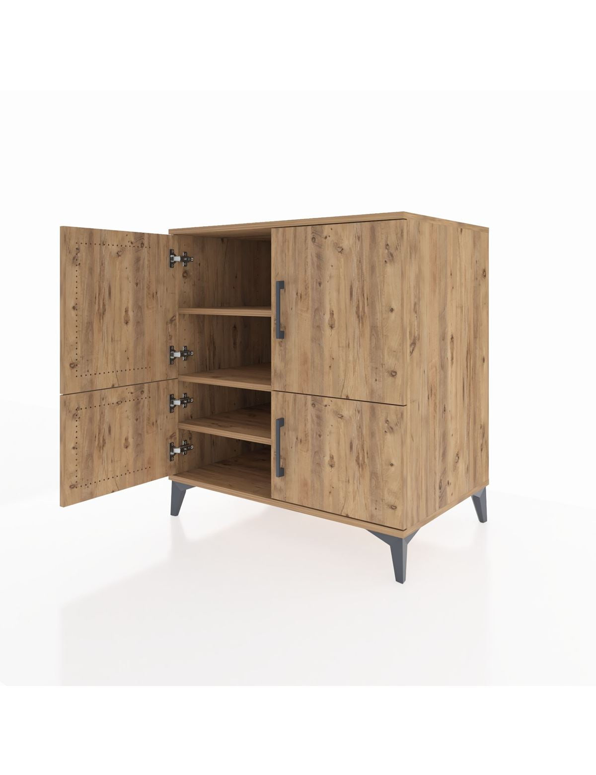 Kronos Şifonyer 3 Raflı 4 Kapaklı 88x59x96 - S70M064V9C