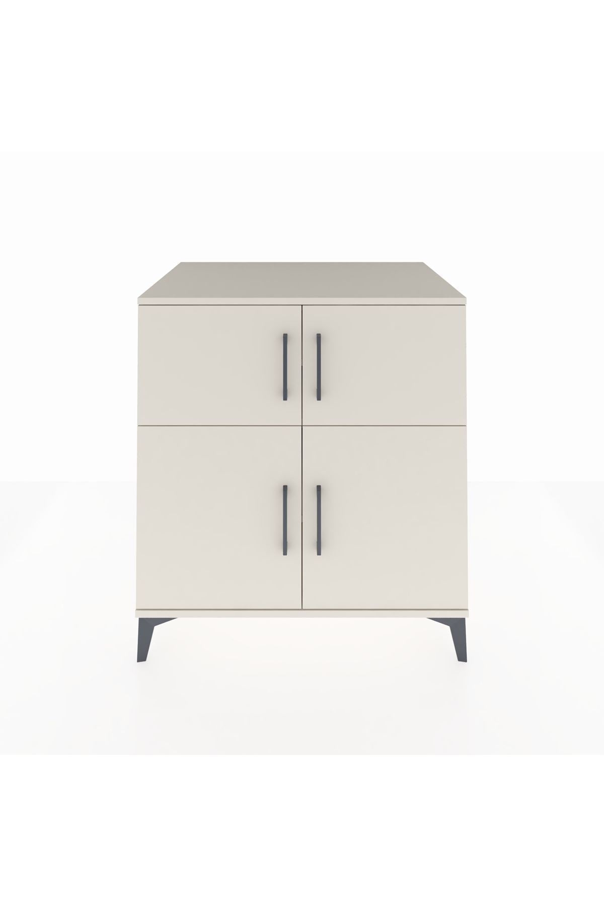 Kronos Şifonyer 3 Raflı 4 Kapaklı 88x59x96 Aytaşı-Aytaşı