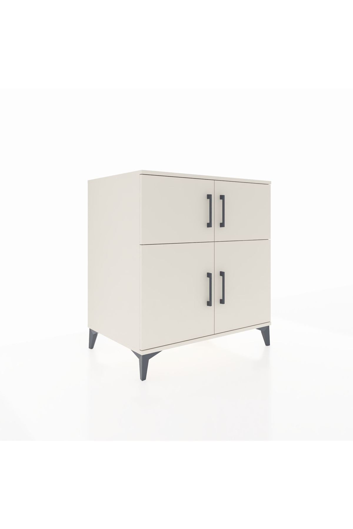 Kronos Şifonyer 3 Raflı 4 Kapaklı 88x59x96 Aytaşı-Aytaşı