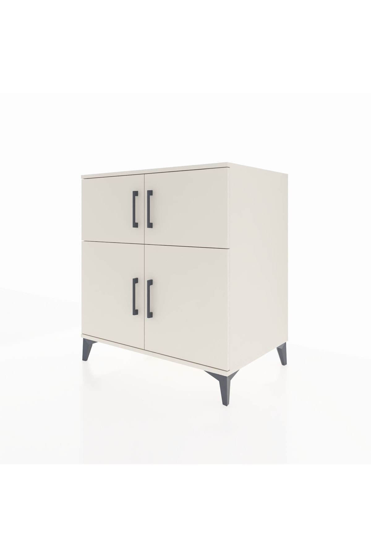 Kronos Şifonyer 3 Raflı 4 Kapaklı 88x59x96 Aytaşı-Aytaşı