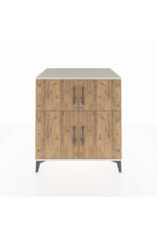 Kronos Şifonyer 3 Raflı 4 Kapaklı 88x59x96 Aytaşı-Çam