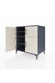 Kronos Şifonyer 3 Raflı 4 Kapaklı 88x59x96 Antrasit-Aytaşı