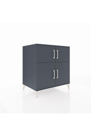 Kronos Şifonyer 3 Raflı 4 Kapaklı 88x59x96 Antrasit-Antrasit