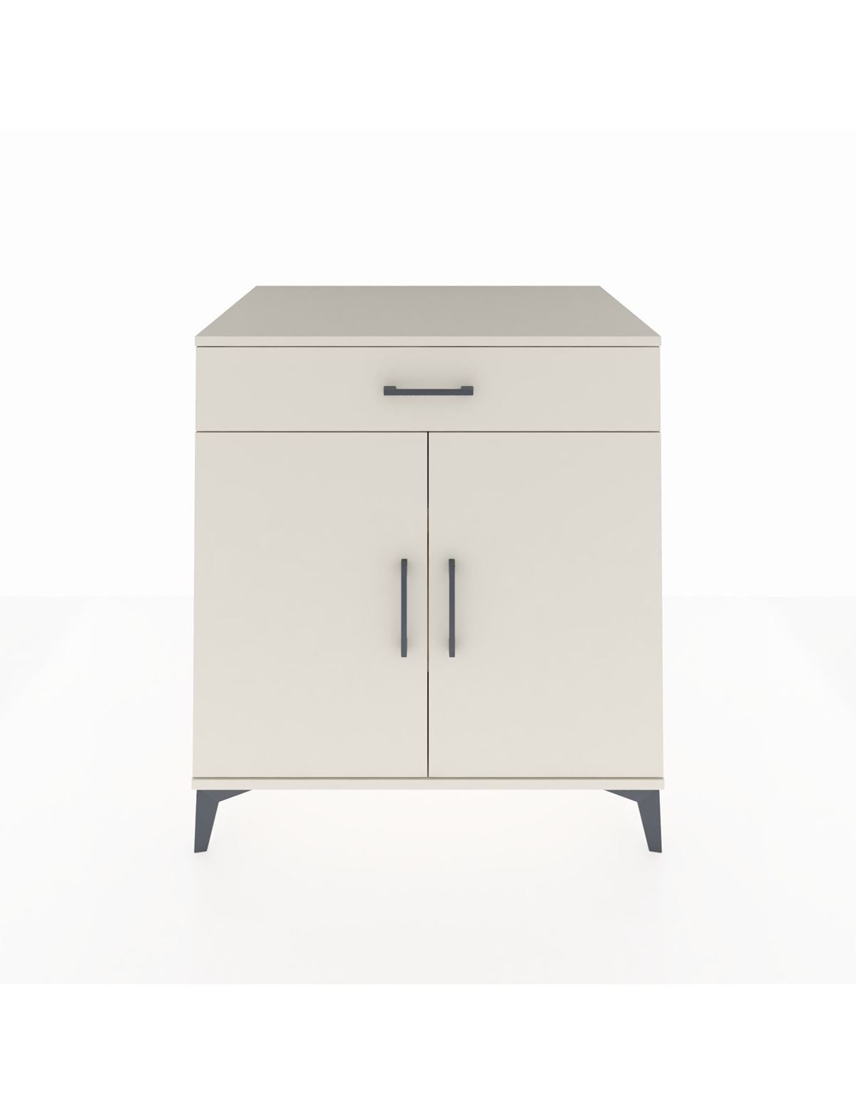 Kronos Şifonyer 2 Raflı Tek Çekmeceli 2 Kapaklı 88x59x96 Aytaşı-Aytaşı