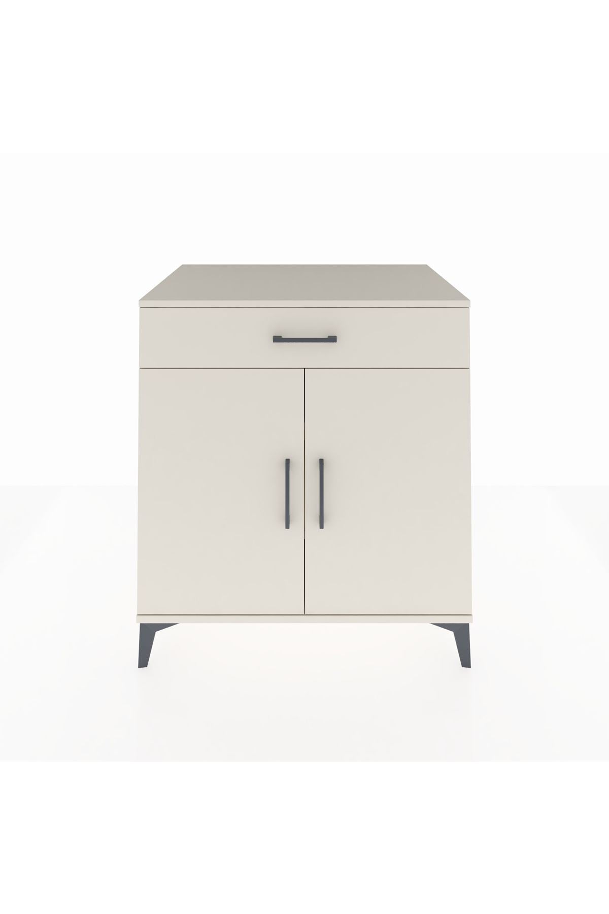 Kronos Şifonyer 2 Raflı Tek Çekmeceli 2 Kapaklı 88x59x96 Aytaşı-Aytaşı