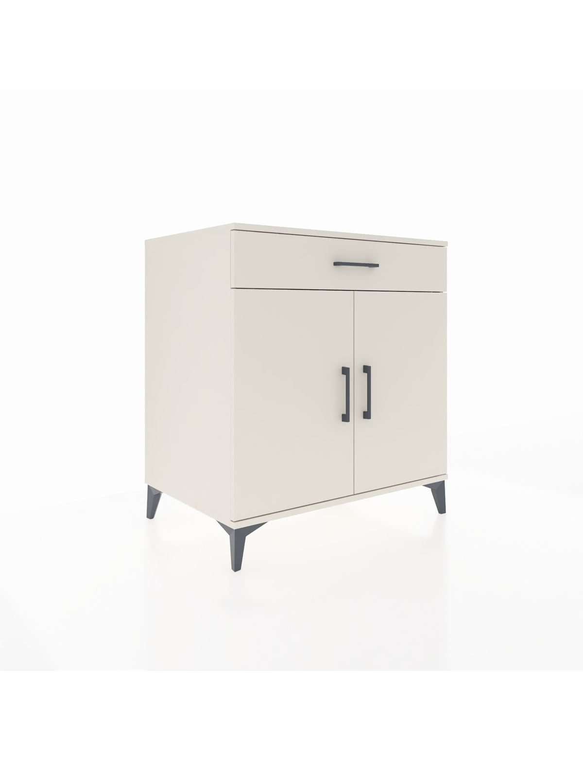 Kronos Şifonyer 2 Raflı Tek Çekmeceli 2 Kapaklı 88x59x96 Aytaşı-Aytaşı