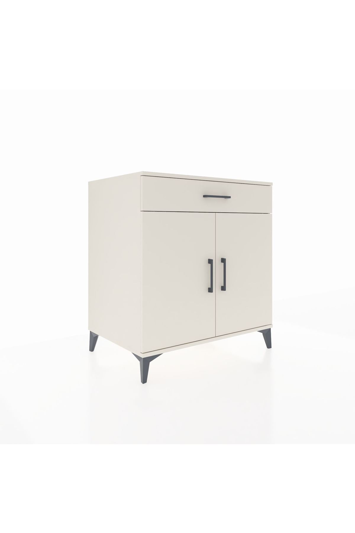 Kronos Şifonyer 2 Raflı Tek Çekmeceli 2 Kapaklı 88x59x96 Aytaşı-Aytaşı