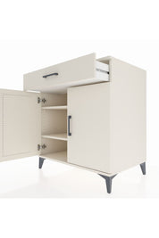 Kronos Şifonyer 2 Raflı Tek Çekmeceli 2 Kapaklı 88x59x96 Aytaşı-Aytaşı