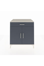 Kronos Şifonyer 2 Raflı Tek Çekmeceli 2 Kapaklı 88x59x96 Aytaşı-Antrasit