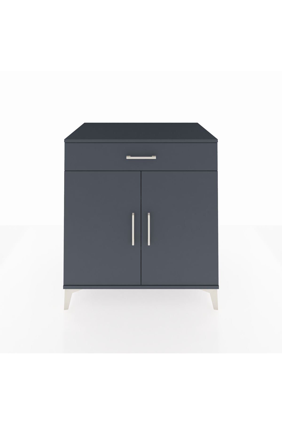 Kronos Şifonyer 2 Raflı Tek Çekmeceli 2 Kapaklı 88x59x96 - S70M066V5C