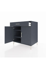 Kronos Şifonyer 2 Raflı Tek Çekmeceli 2 Kapaklı 88x59x96 - S70M066V5C