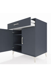 Kronos Şifonyer 2 Raflı Tek Çekmeceli 2 Kapaklı 88x59x96 - S70M066V5C