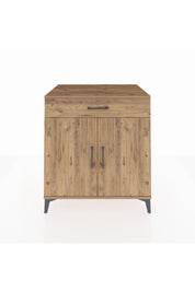 Kronos Şifonyer 2 Raflı Tek Çekmeceli 2 Kapaklı 88x59x96 - S70M066V9C