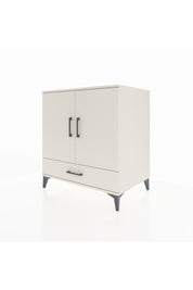 Kronos Şifonyer 3 Raflı Tek Çekmeceli 2 Kapaklı 88x59x96 Aytaşı-Aytaşı