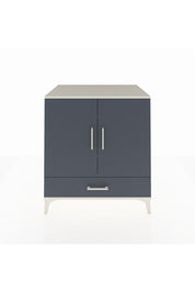 Kronos Şifonyer 3 Raflı Tek Çekmeceli 2 Kapaklı 88x59x96 Aytaşı-Antrasit