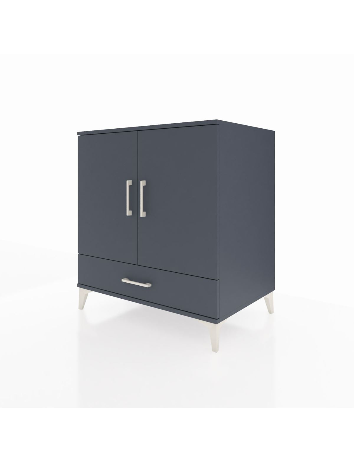 Kronos Şifonyer 3 Raflı Tek Çekmeceli 2 Kapaklı 88x59x96 - S70M067V5C