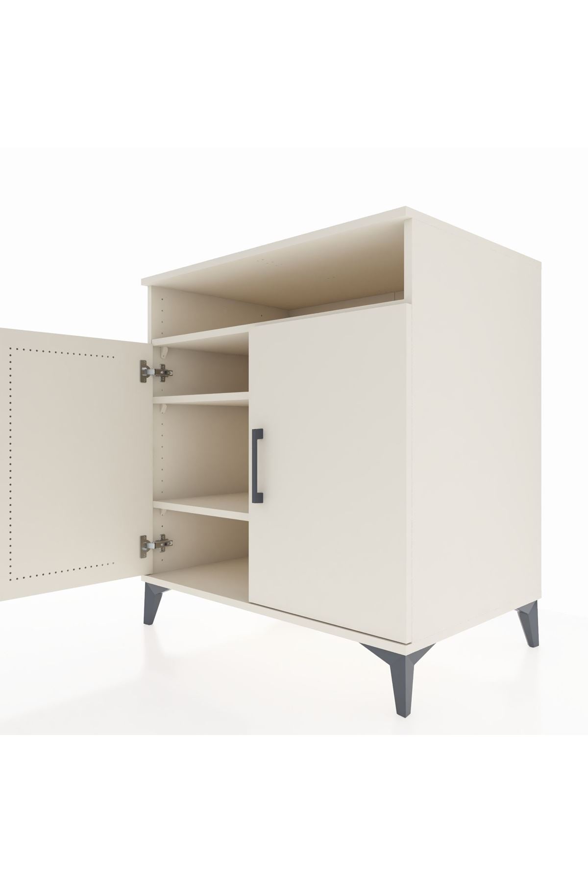 Kronos Şifonyer 3 Raflı 2 Kapaklı 88x59x96 Aytaşı-Aytaşı