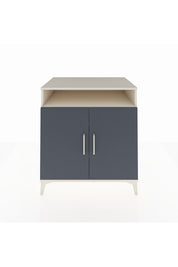 Kronos Şifonyer 3 Raflı 2 Kapaklı 88x59x96 Aytaşı-Antrasit